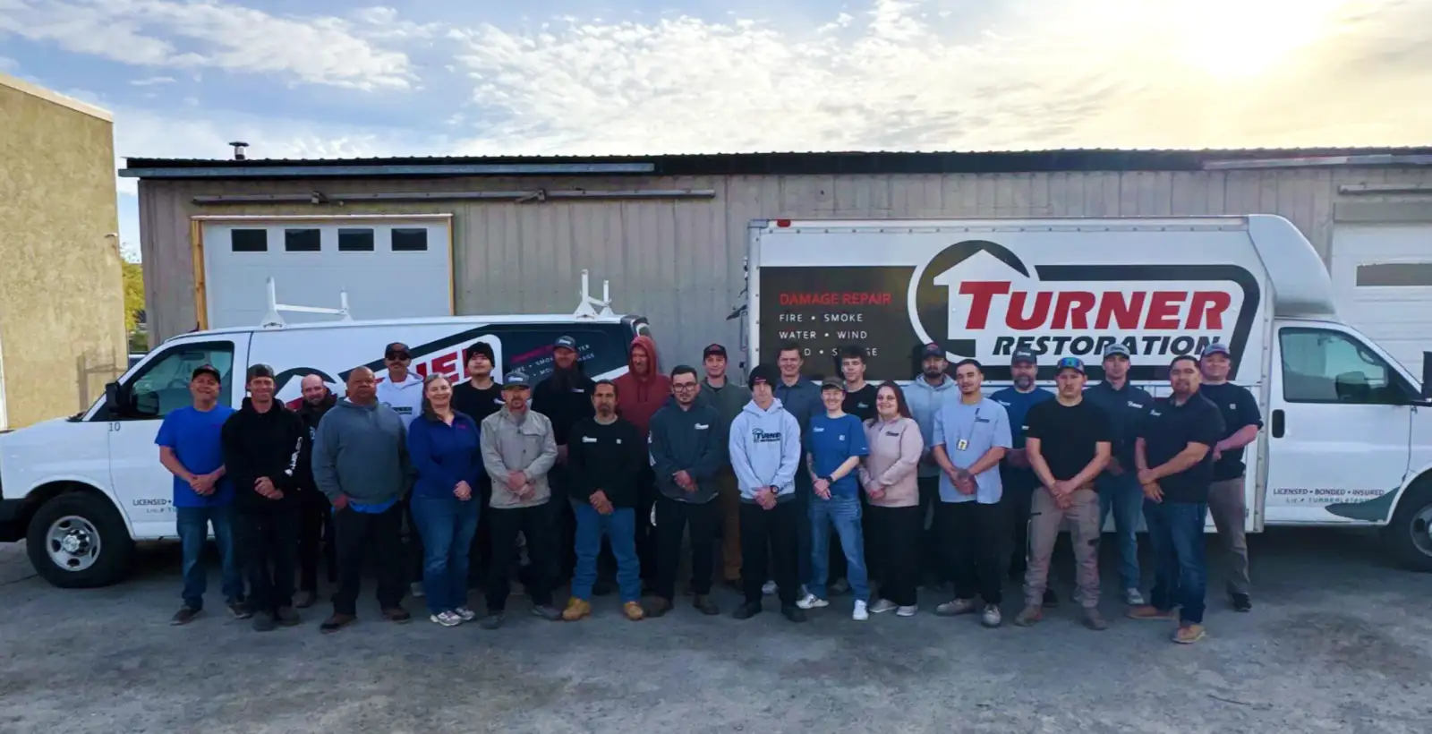 Turner Restoration team of certified restoration technicians in Moses Lake, WA