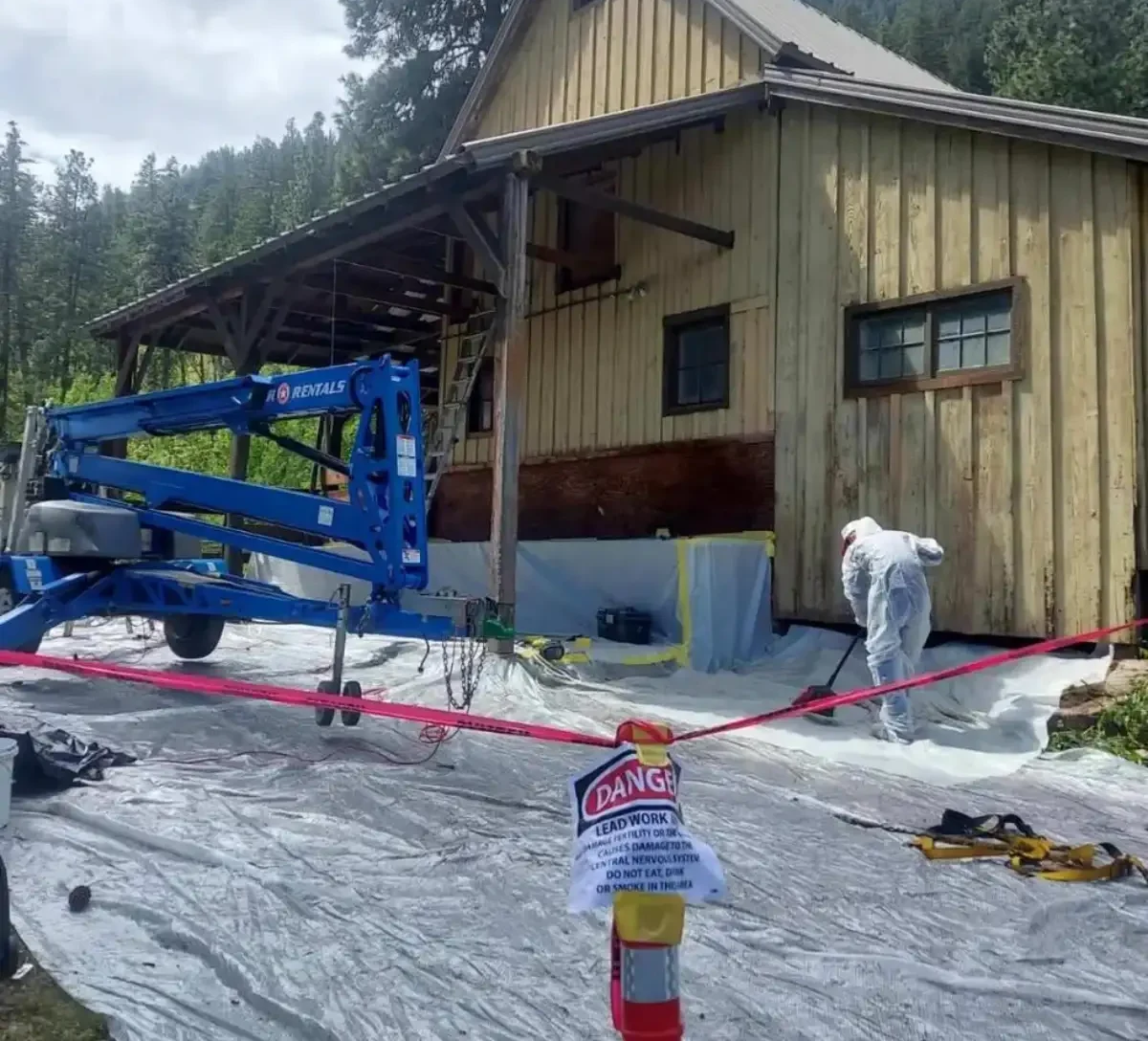 Property damage restoration work in Quincy, Washington